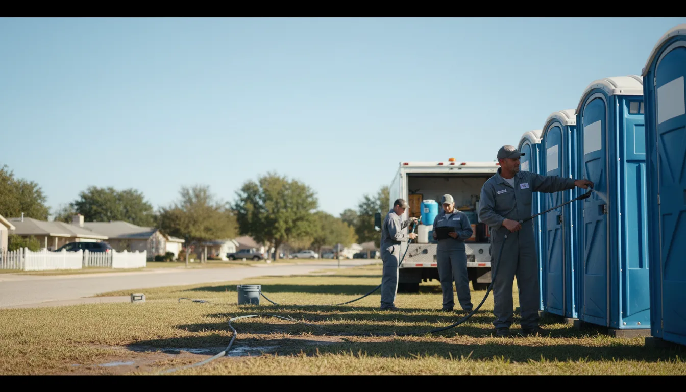 Long-Term Portable Toilet Rental in Hoover, AL near me